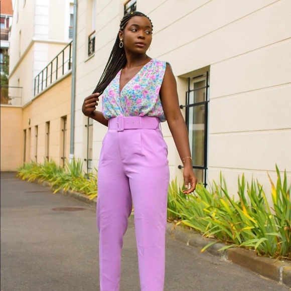 Zara Tops - Zara floral bodysuit NWT